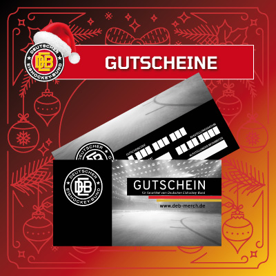 Gutscheine für DEB Fanartikel